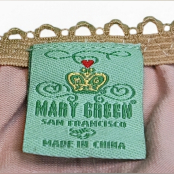 Mary Green Nude Blush Thong - Picture 5 of 5